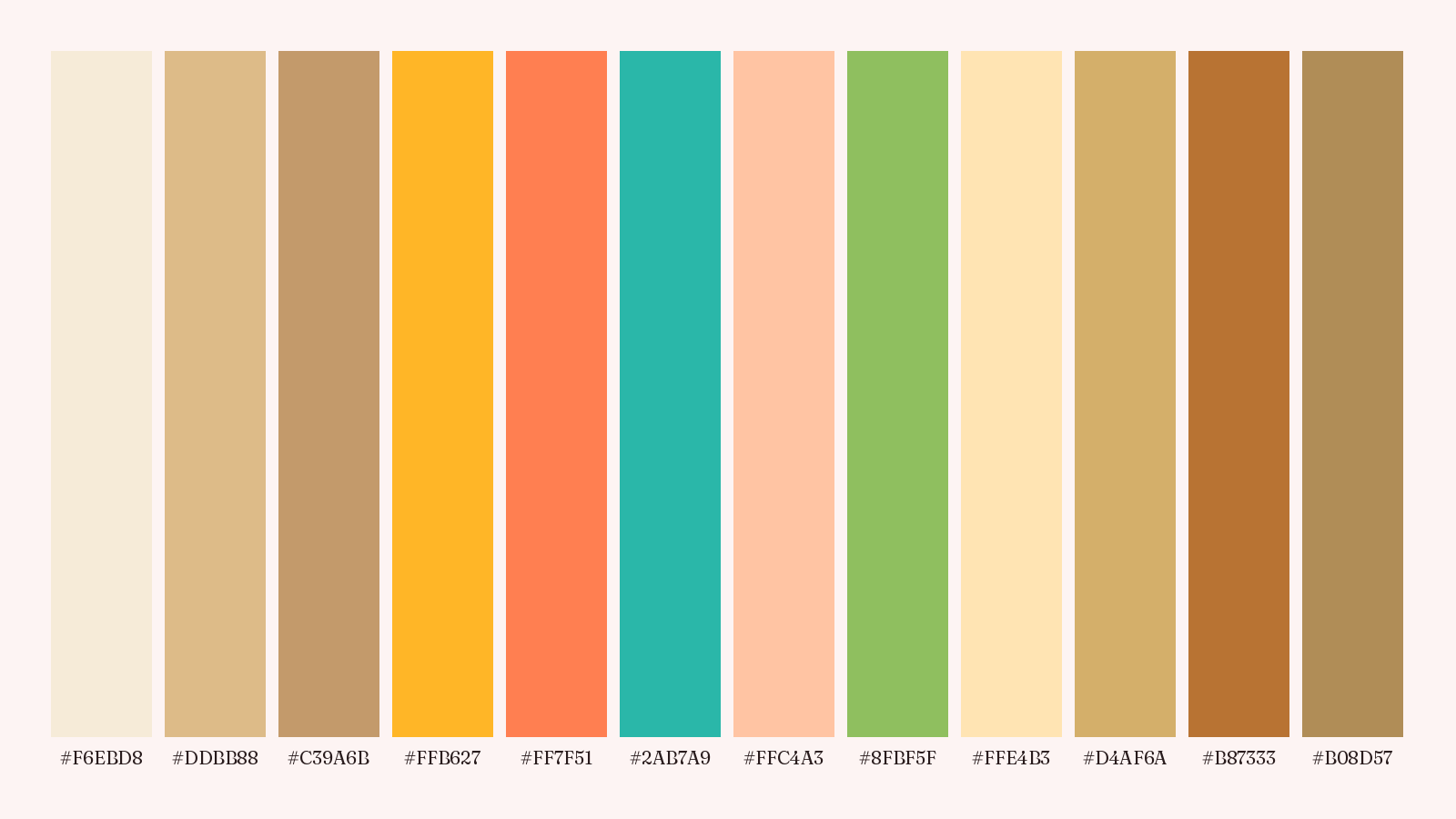 The True Spring color palette