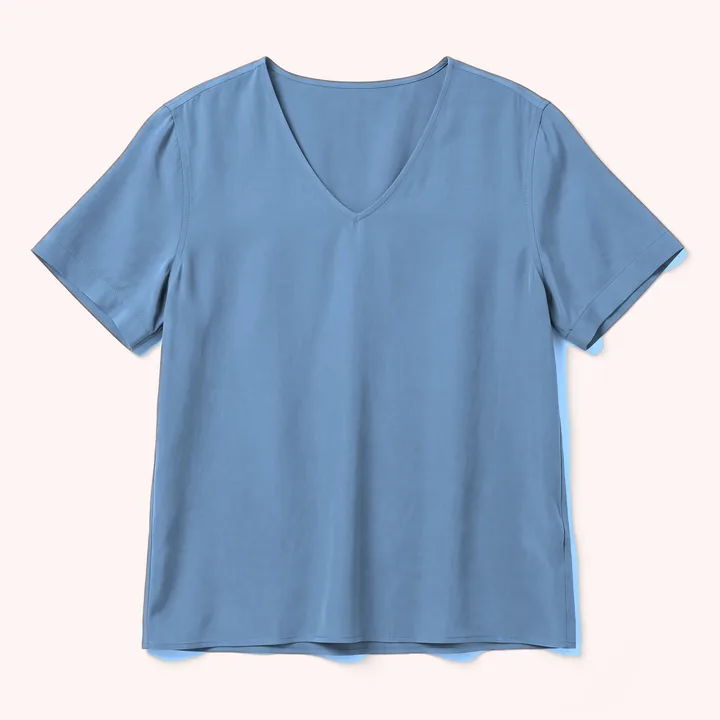 French Blue, #6D8FB5